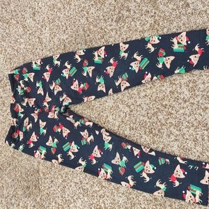 Kids LuLaRoe leggings Christmas Chihuahuas